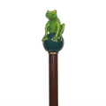 Green Frog Walking Cane