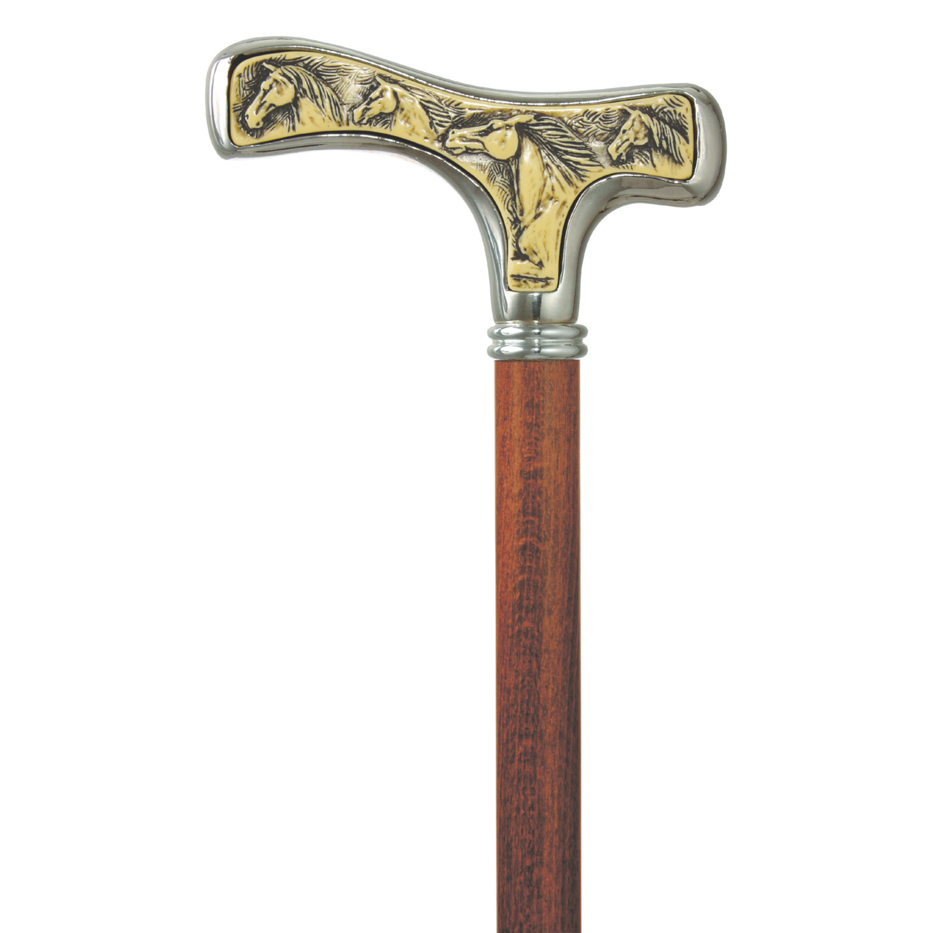 Mustangs Walking Cane