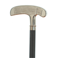 Golf Putter Walking Cane, Nickel-Plated,