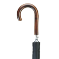 Dark Wood Crook Handle Umbrella