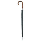 Dark Wood Crook Handle Umbrella
