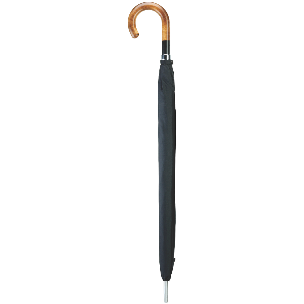 Scorched Maple Crook Handle Umbrella