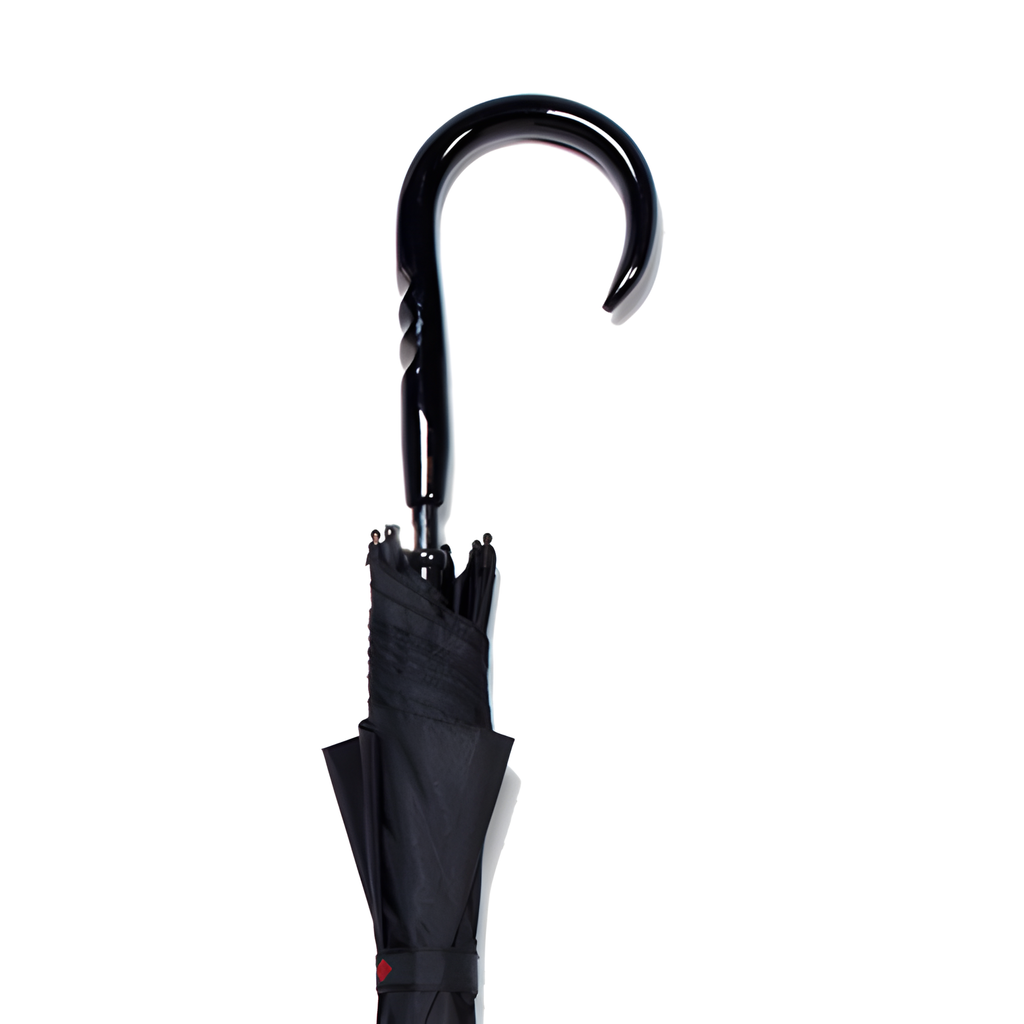 Triple Twist Crook Handle Umbrella