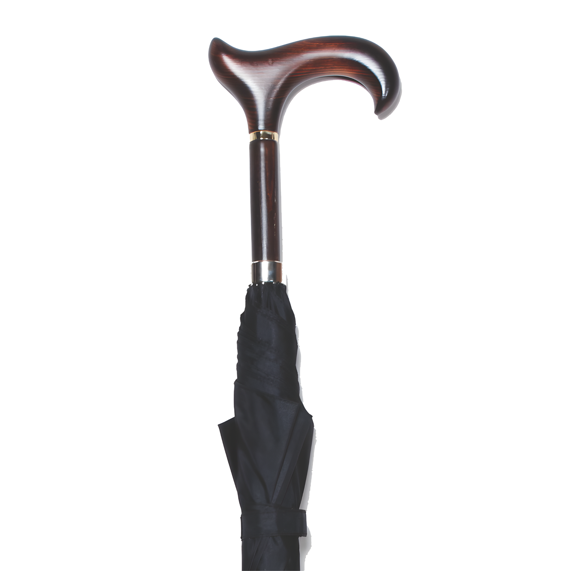 The Classics Walnut Derby Ergo Umbrella