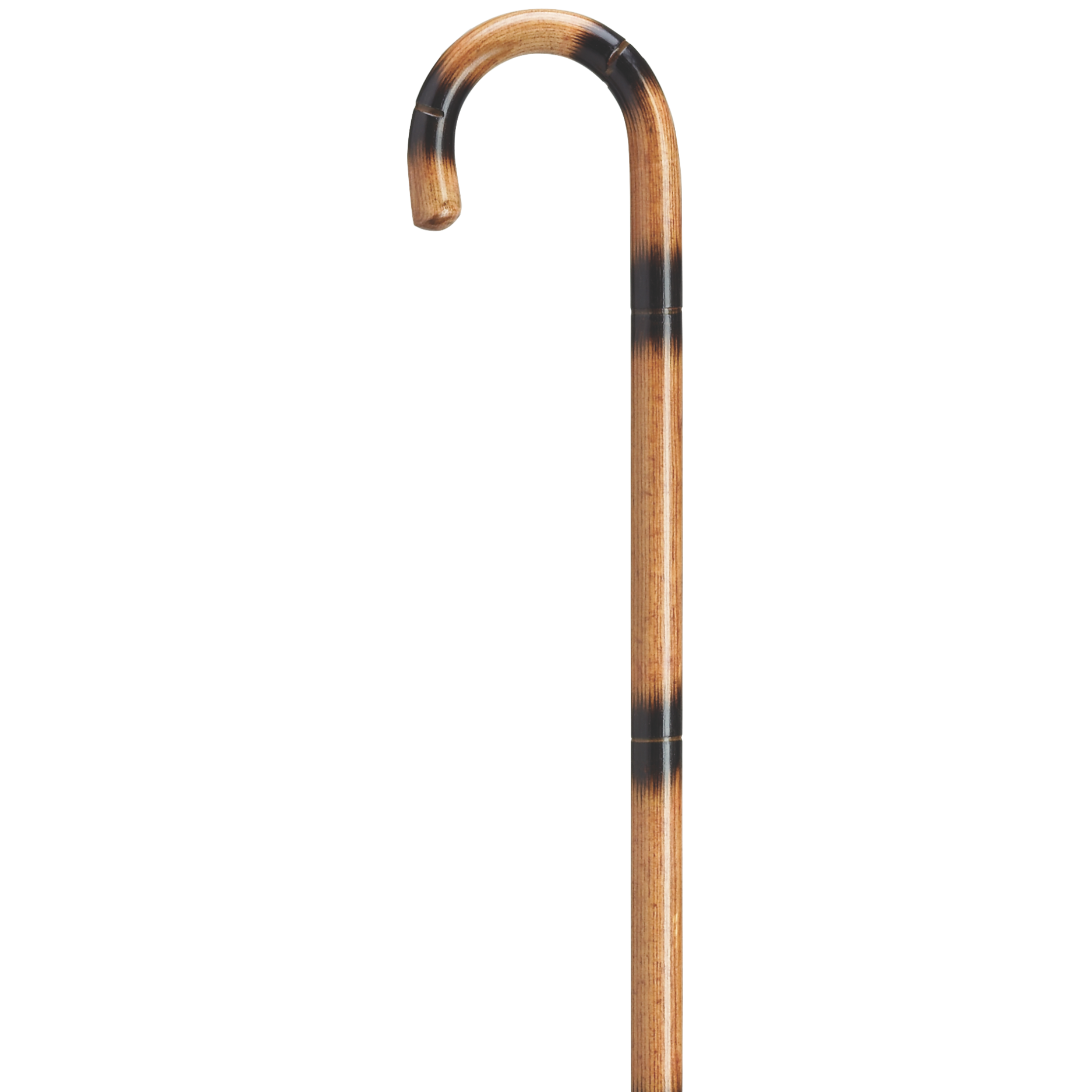 Tourist Walking Cane-Stepped and Scorched
