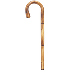 Crook Cane Stepped & Scorched Chestnut