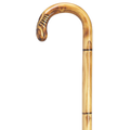 Hand Carved Crook Cane -Harvy Canes