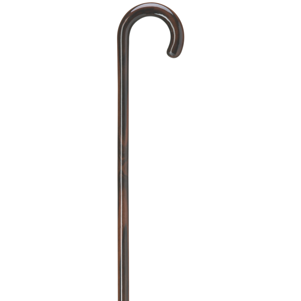 Ebony Crook Cane- Harvy Canes