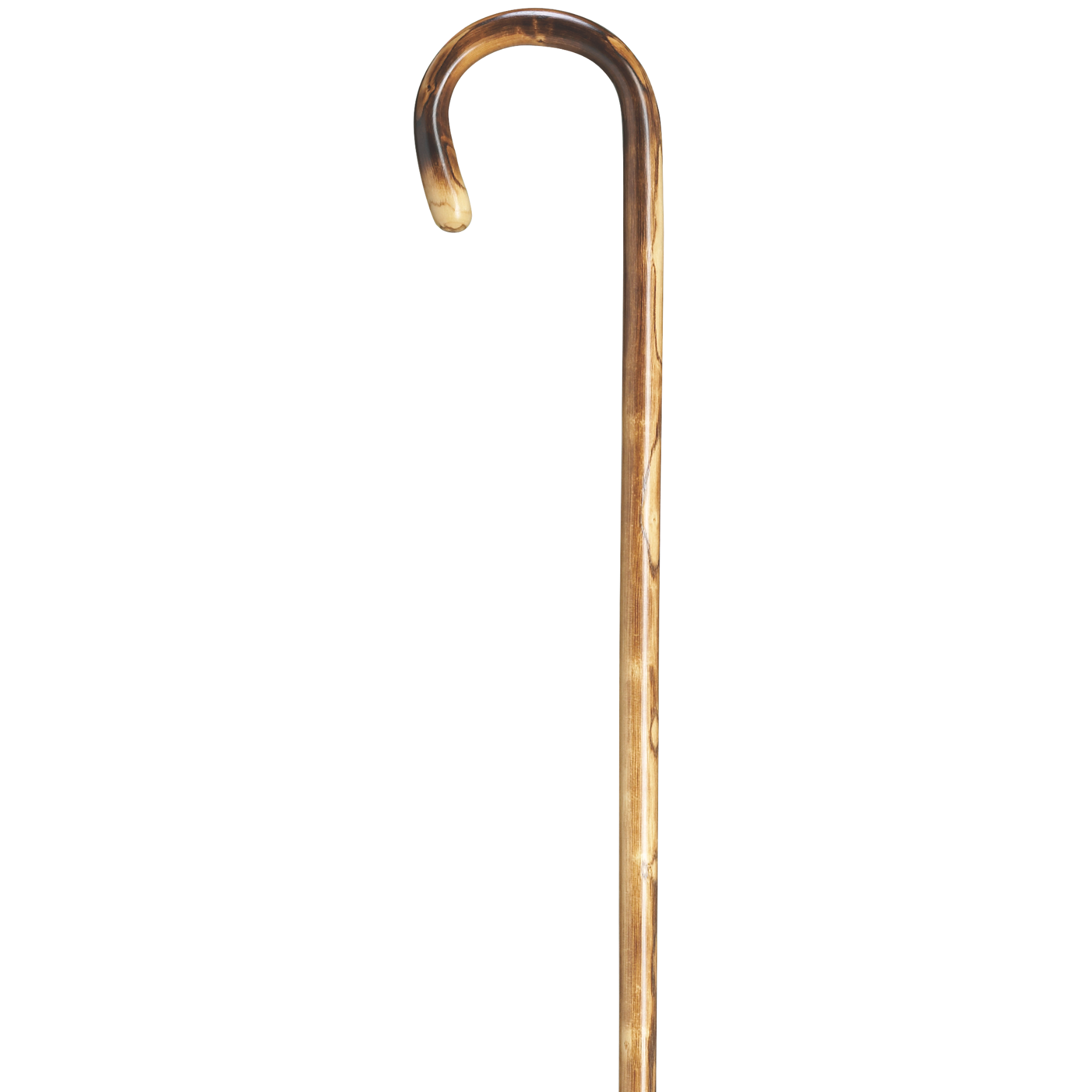 Chestnut Crook Cane - Scorched Chestnut