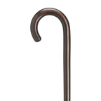 Crook Handle Cane Ebony Finish