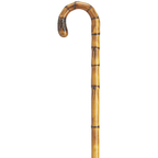 Chestnut Carved Root Nose Cane