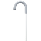 Aluminum Crook Handle Cane-Xtra Long