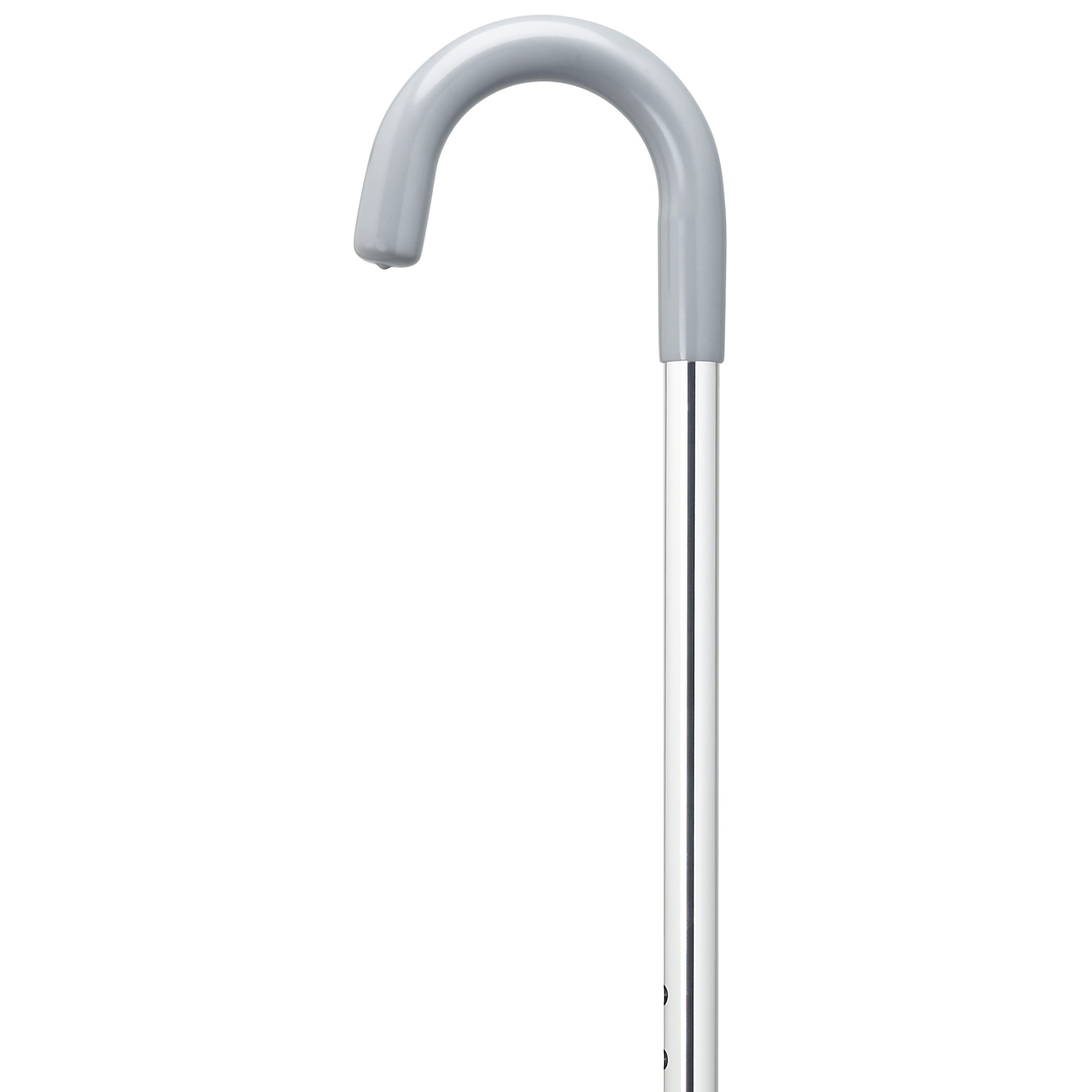 Aluminum Crook Handle Cane-Xtra Long