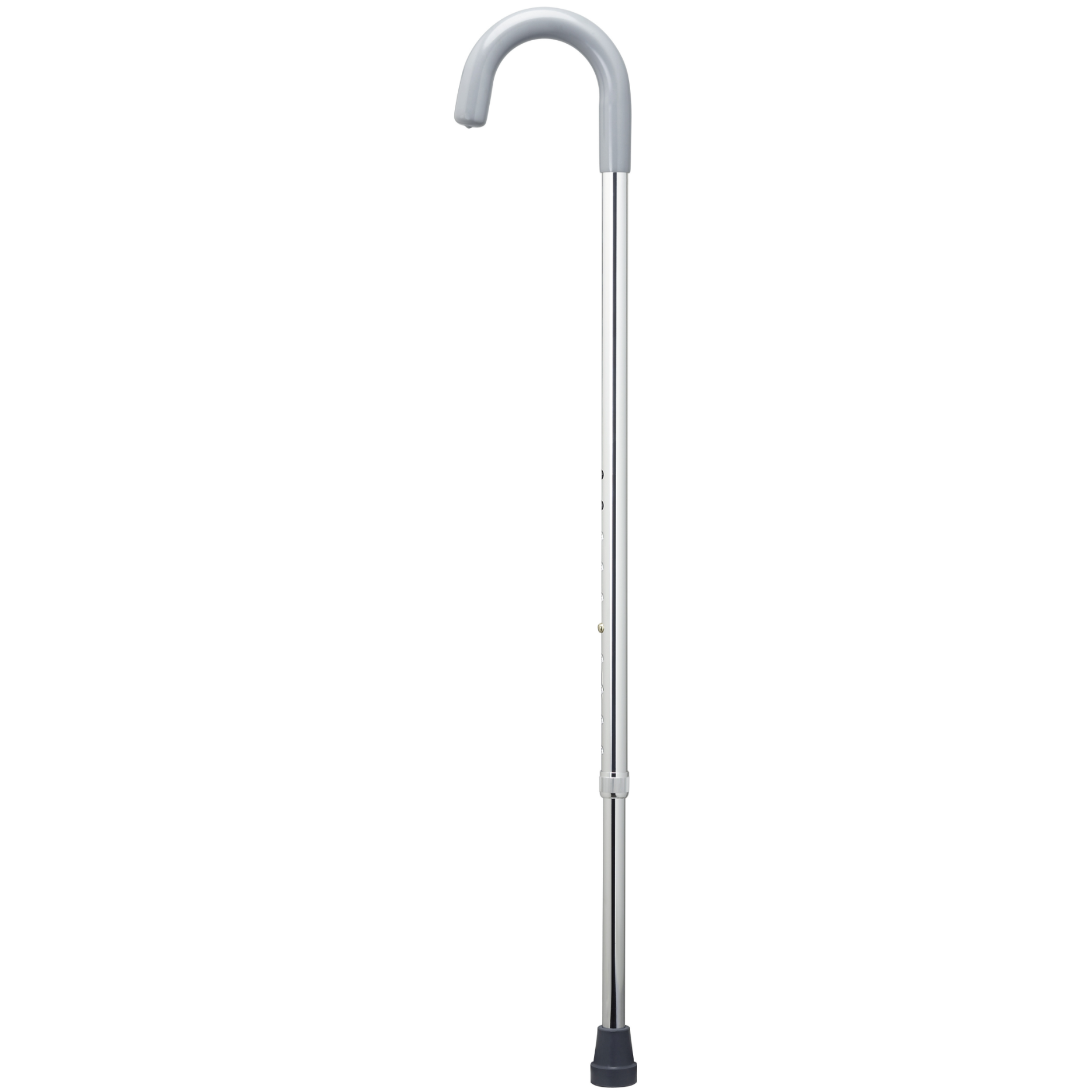 Aluminum Crook Handle Cane-Xtra Long