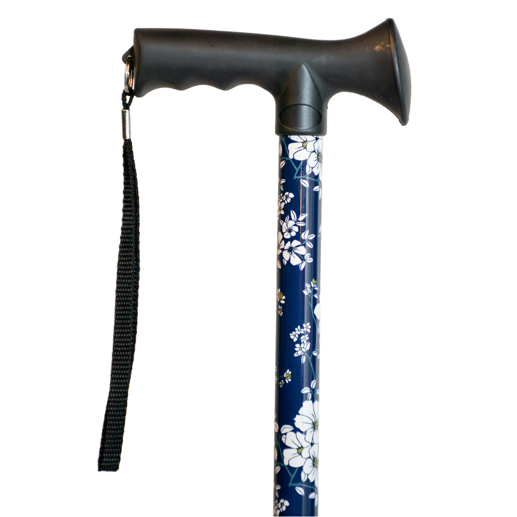 Moon Flowers Walking Cane