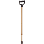 Shovel Handle Walking Cane - Adjustable