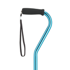 Offset Aluminum Cane Petite-Solid Colors