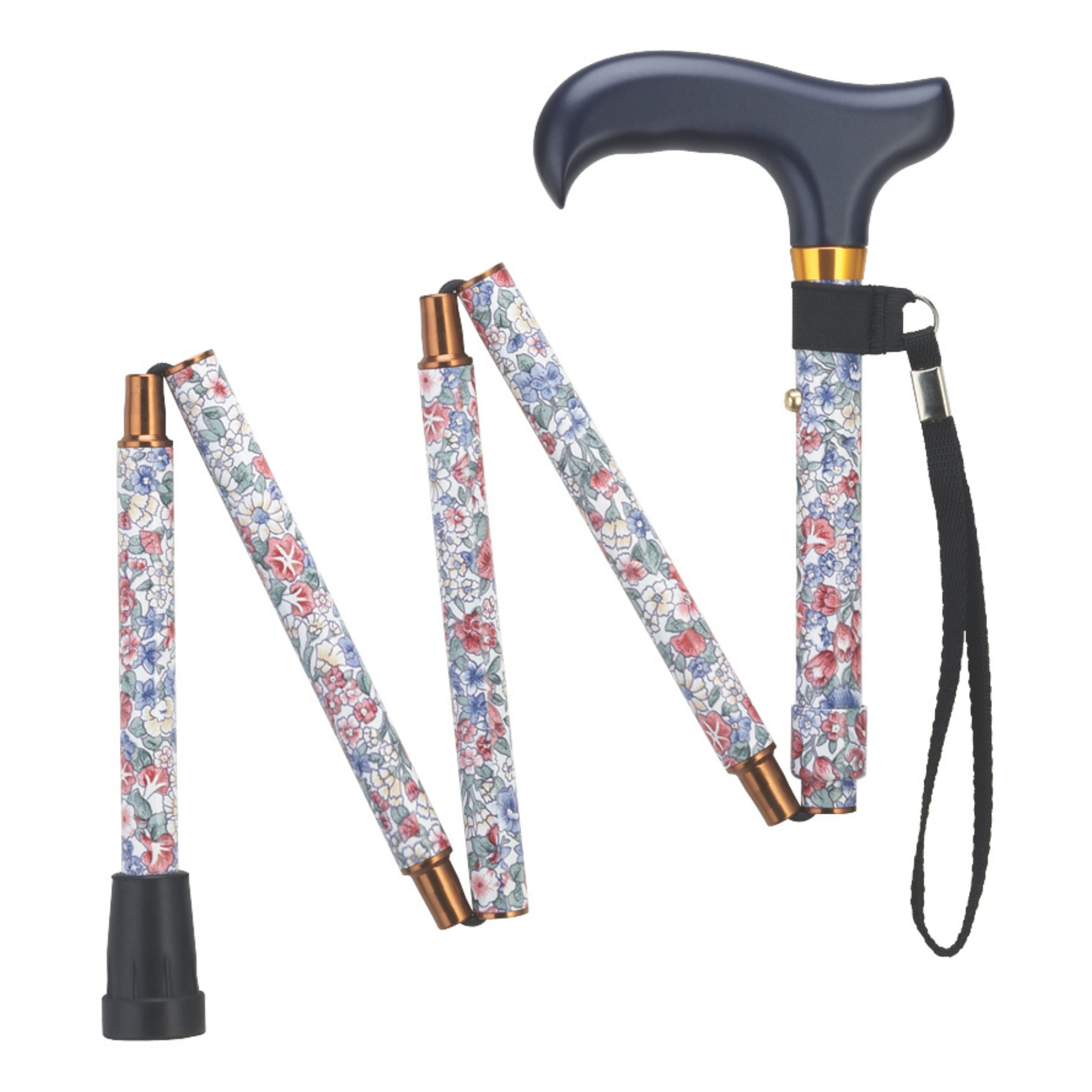 Mini-Folding Adjustable Walking Cane