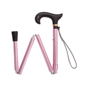 Swarovski Derby Folding Cane-Light Pink