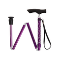 Swarovski Fritz Folding Cane-Purple