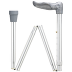Marbleized Palm Grip Folding Cane