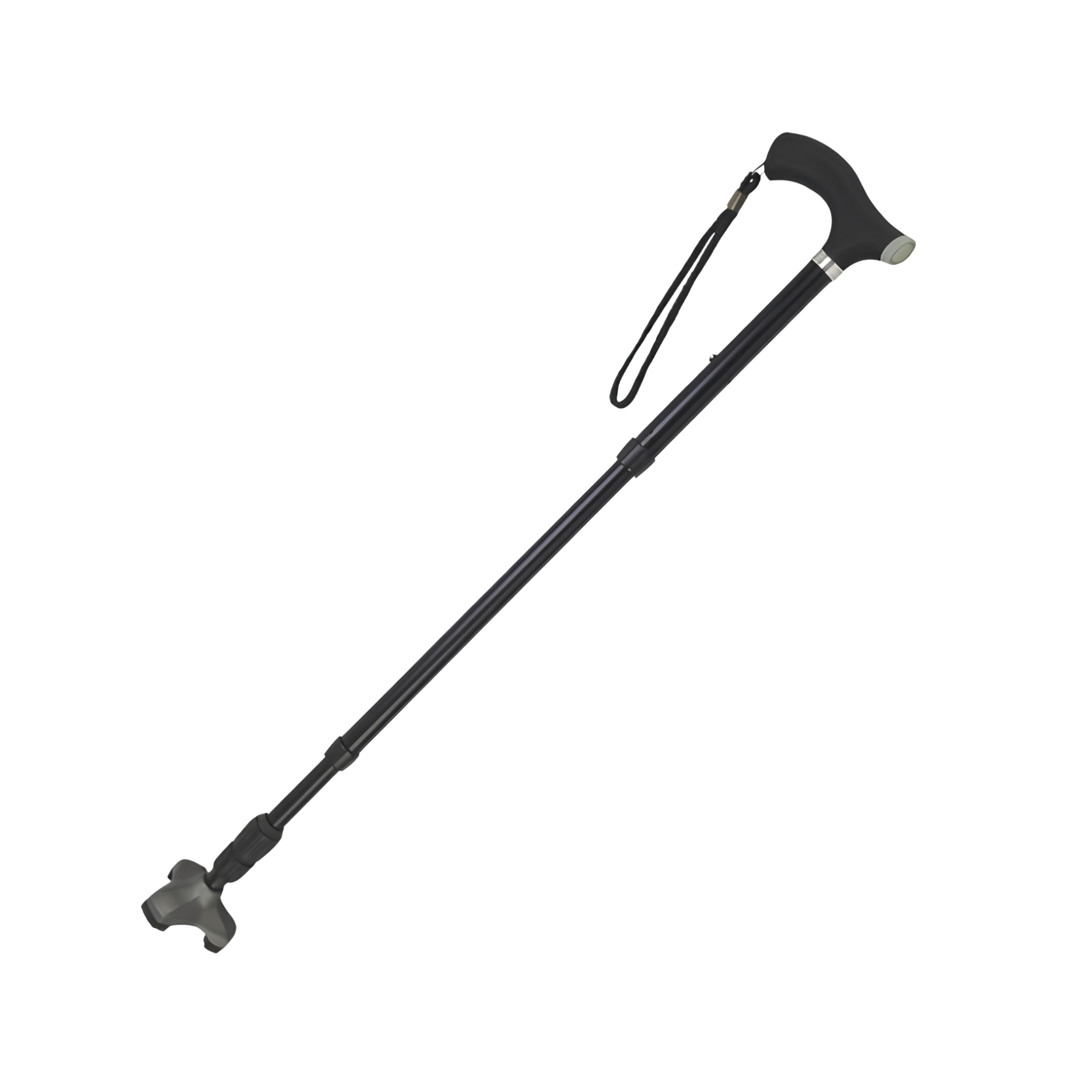 Soft Step Folding Cane: Portable, Adjustable, Stylish Mobility Aid