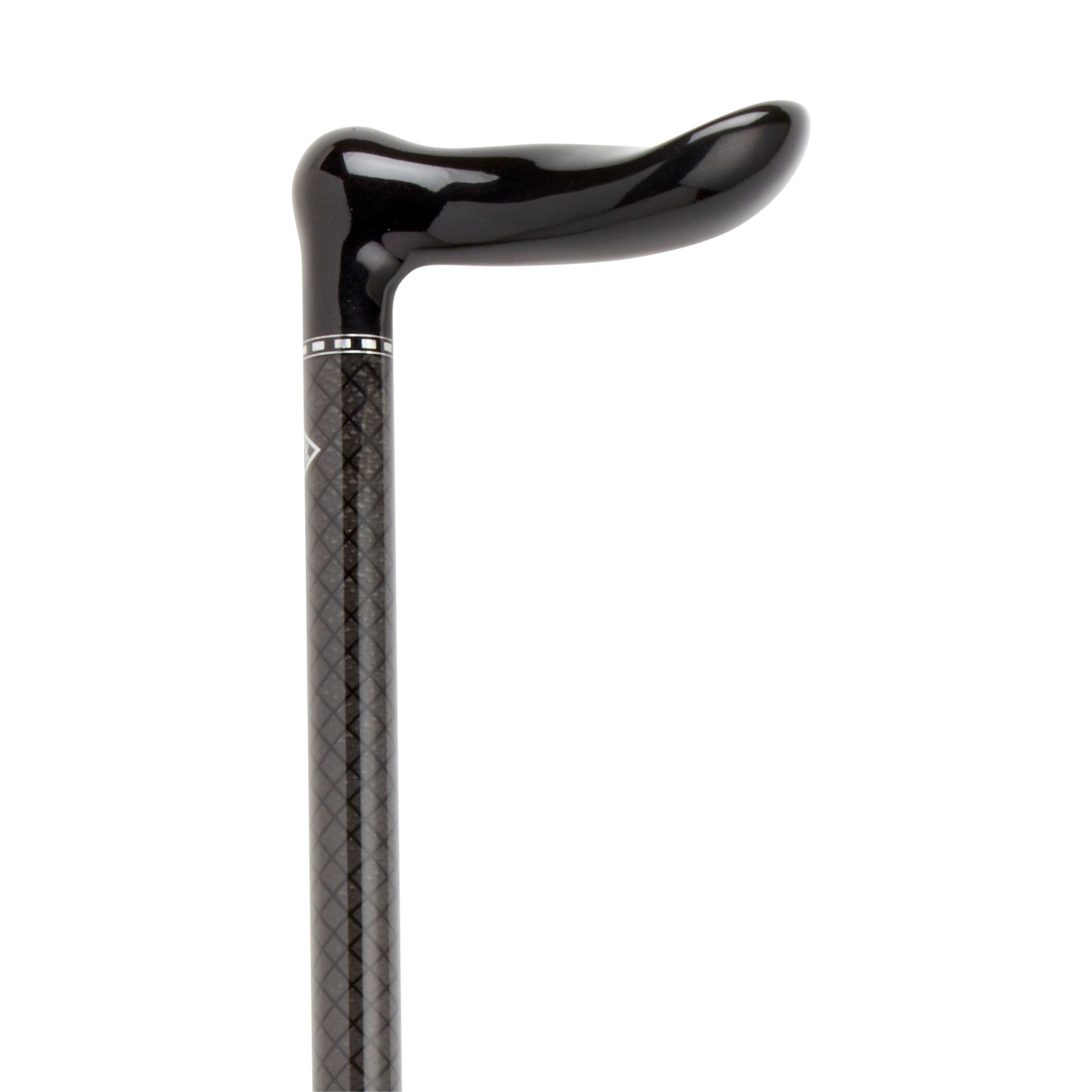 Men's Carbon Fiber Wide Grip Black