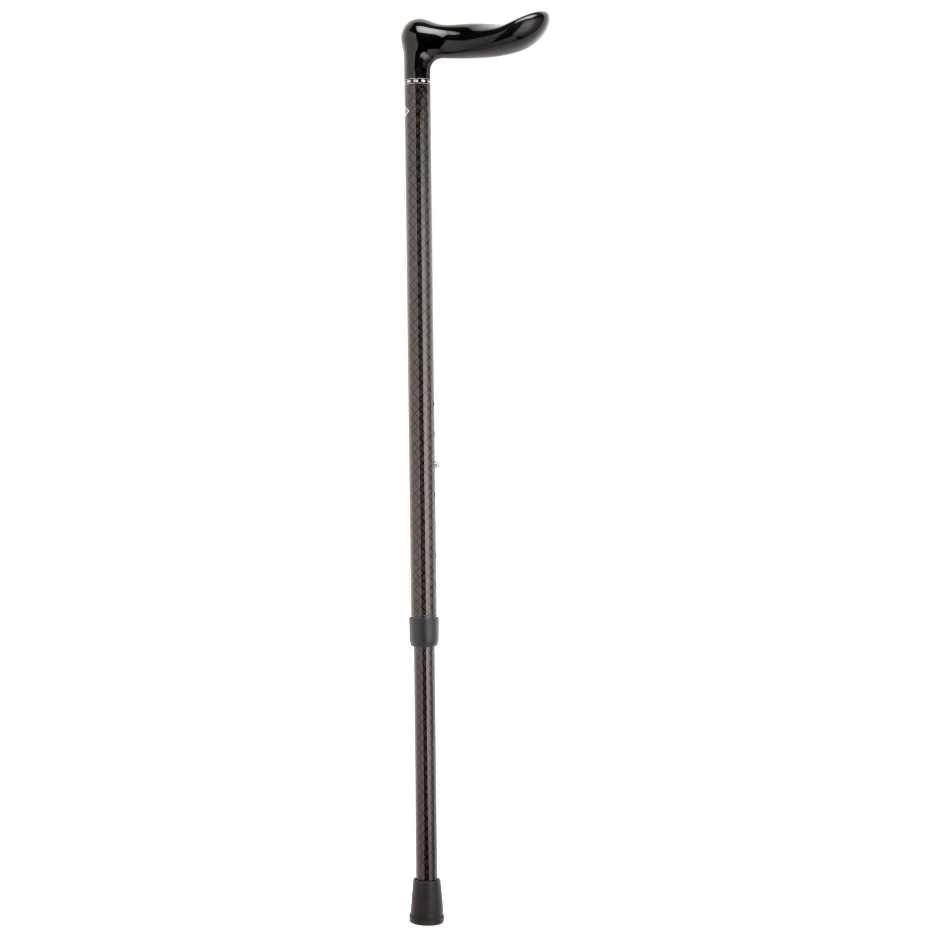 Men's Carbon Fiber Wide Grip Black
