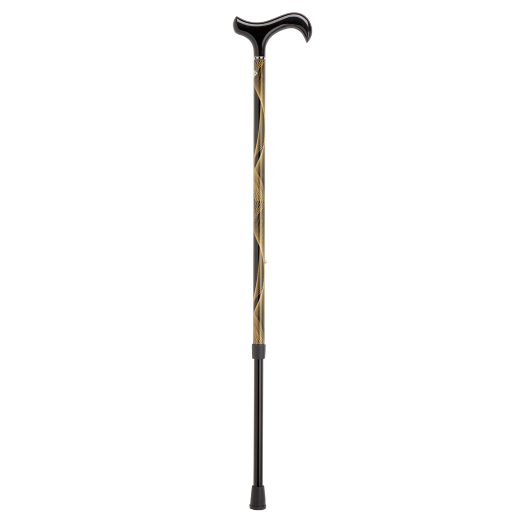 Carbon walking cane- Rally Sport Black