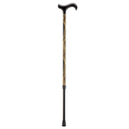 Carbon walking cane- Rally Sport Black