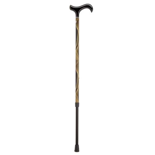Carbon walking cane- Rally Sport Black