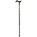 Carbon walking cane- Summer Rose pattern