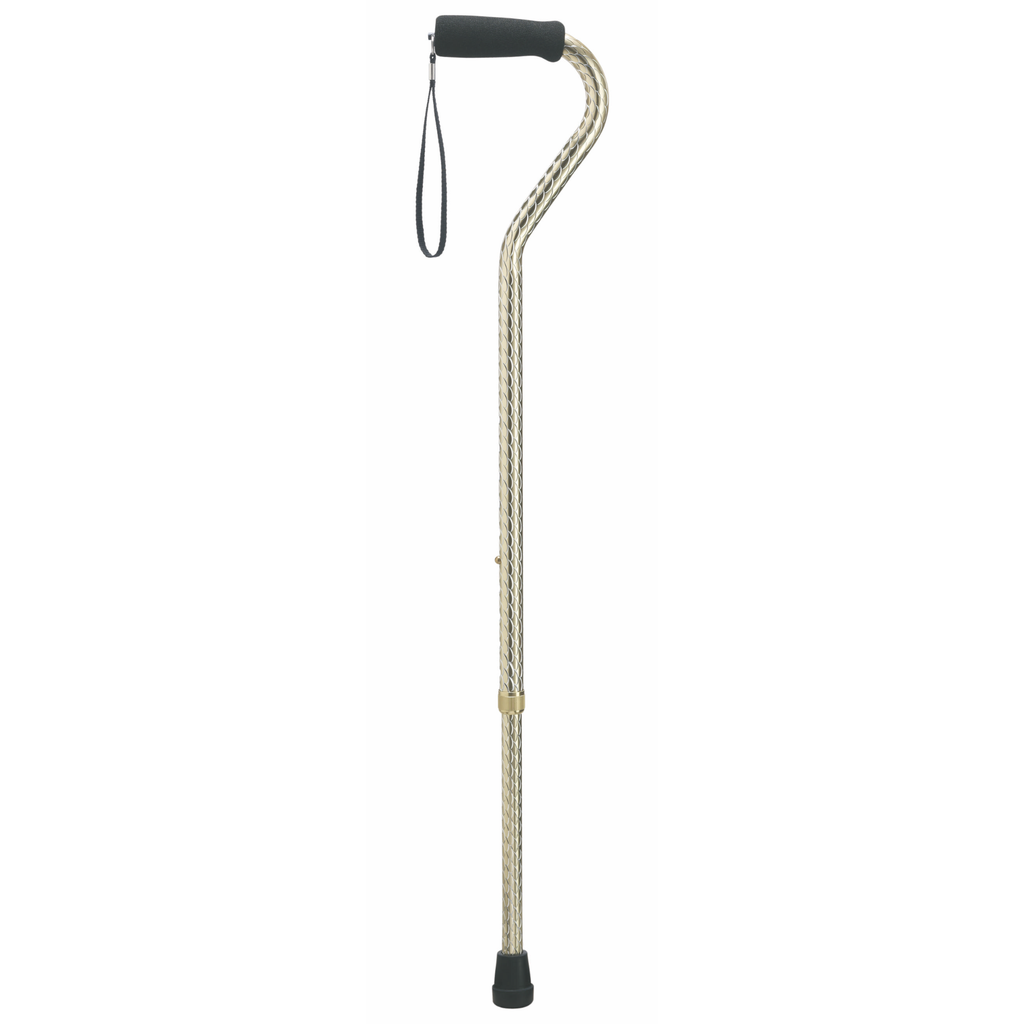 Offset Glitter Walking Cane