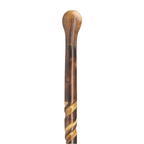 Carved Spiral Knob Cane - Harvy Canes