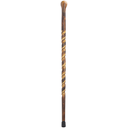 Carved Spiral Knob Cane - Harvy Canes
