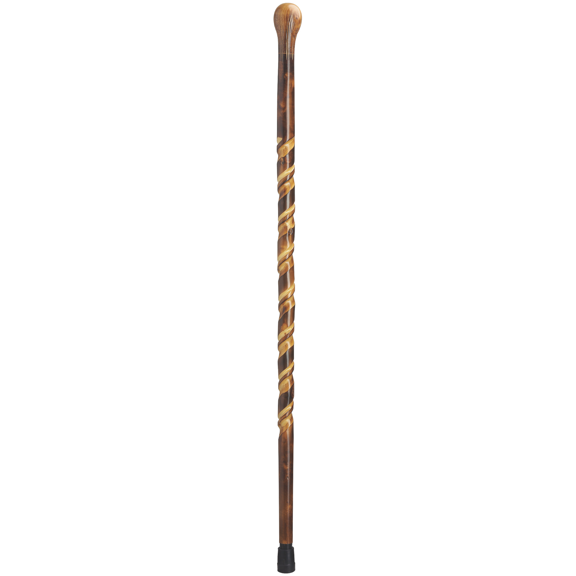 Carved Spiral Knob Cane - Harvy Canes