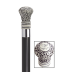Regency Scrimshaw Walking Stick-Two Colors Available