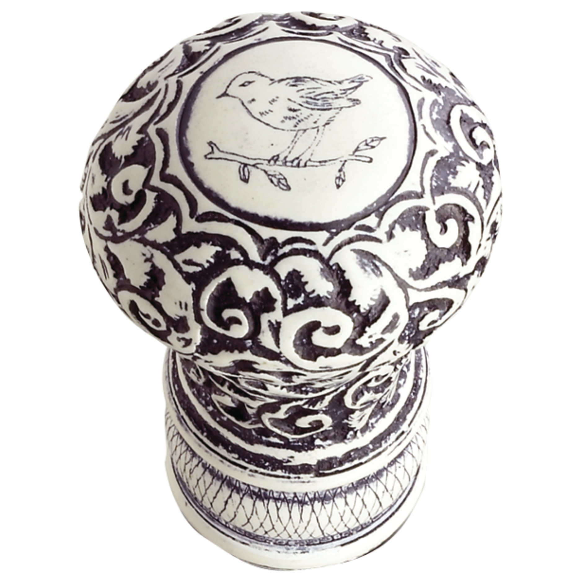 Regency Scrimshaw Walking Stick-Two Colors Available