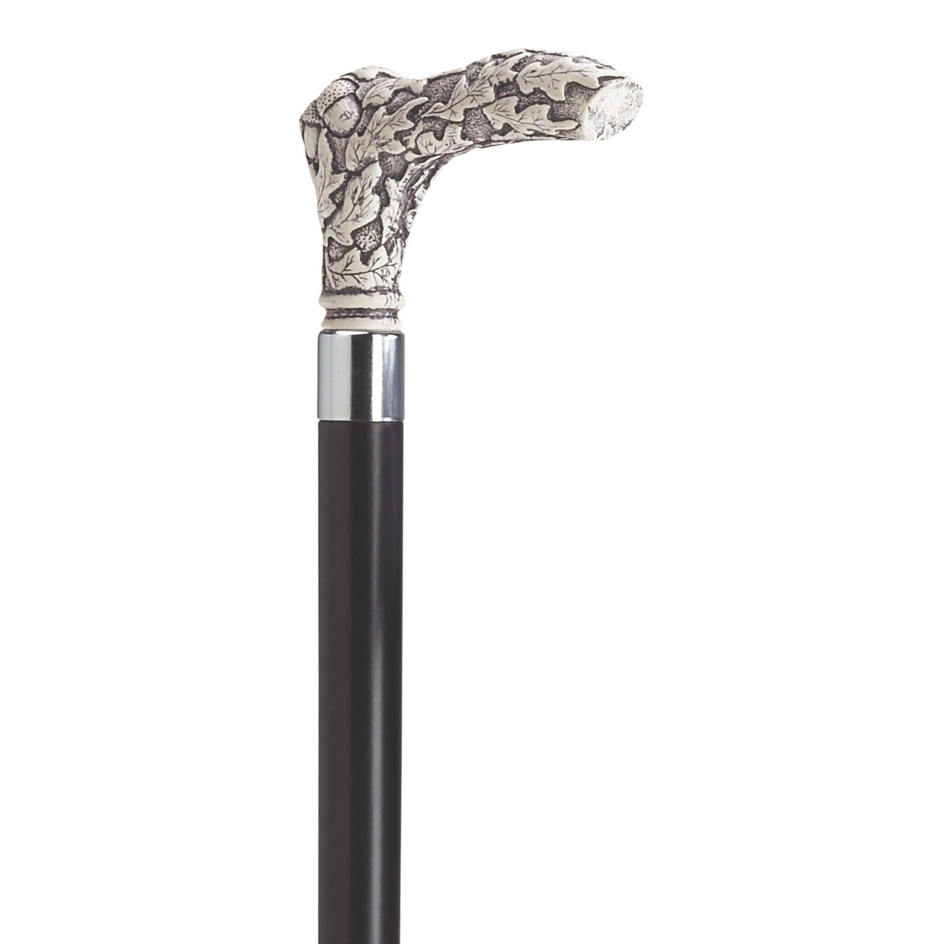 Acorn Fritz Scrimshaw Walking Cane - two Colors Available