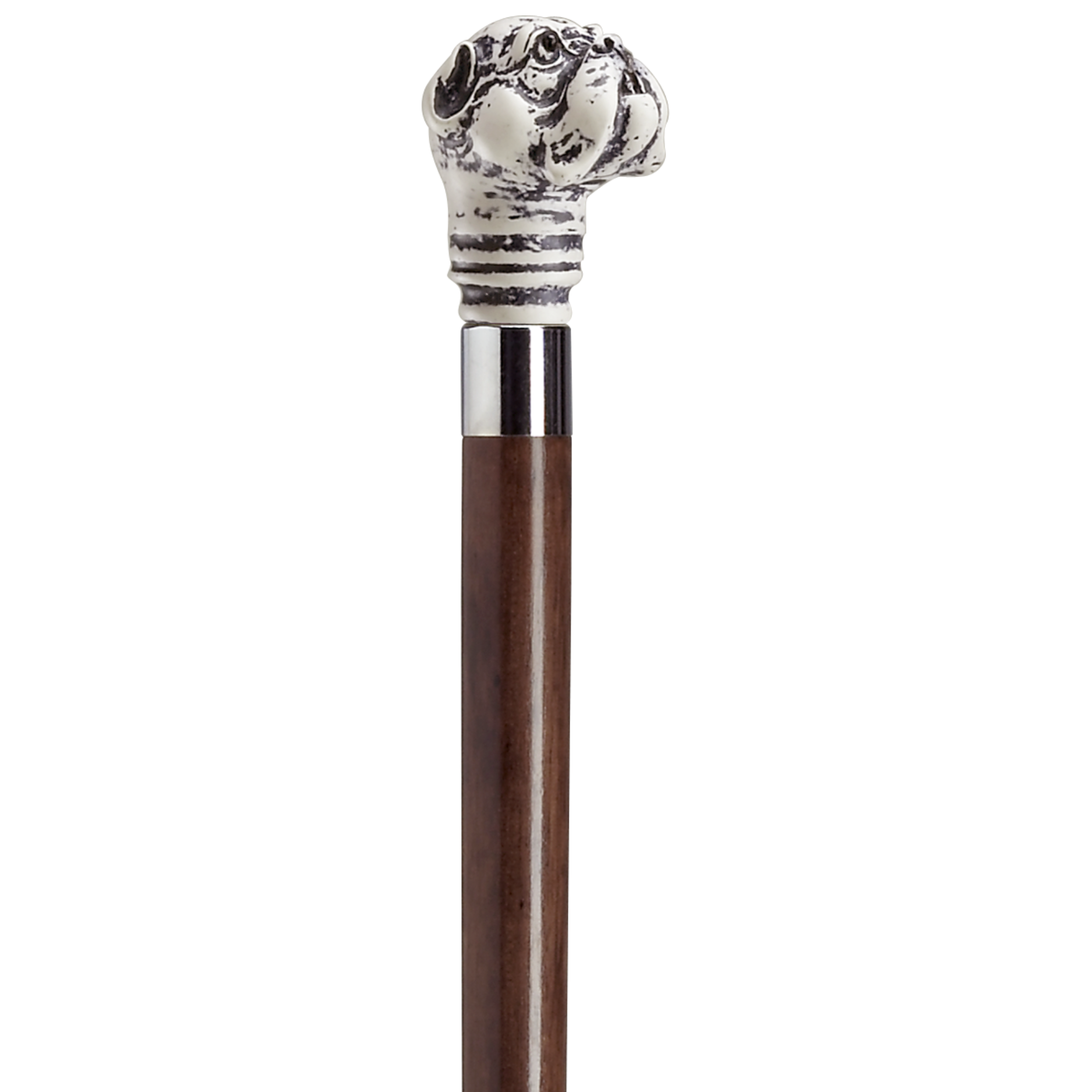 Scrimshaw Bull Dog Walking Cane