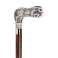 Running Horse Derby Cane Scrimshaw - Two Colors Available