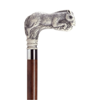 Running Horse Derby Cane Scrimshaw - Two Colors Available