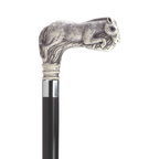 Running Horse Derby Cane Scrimshaw - Two Colors Available