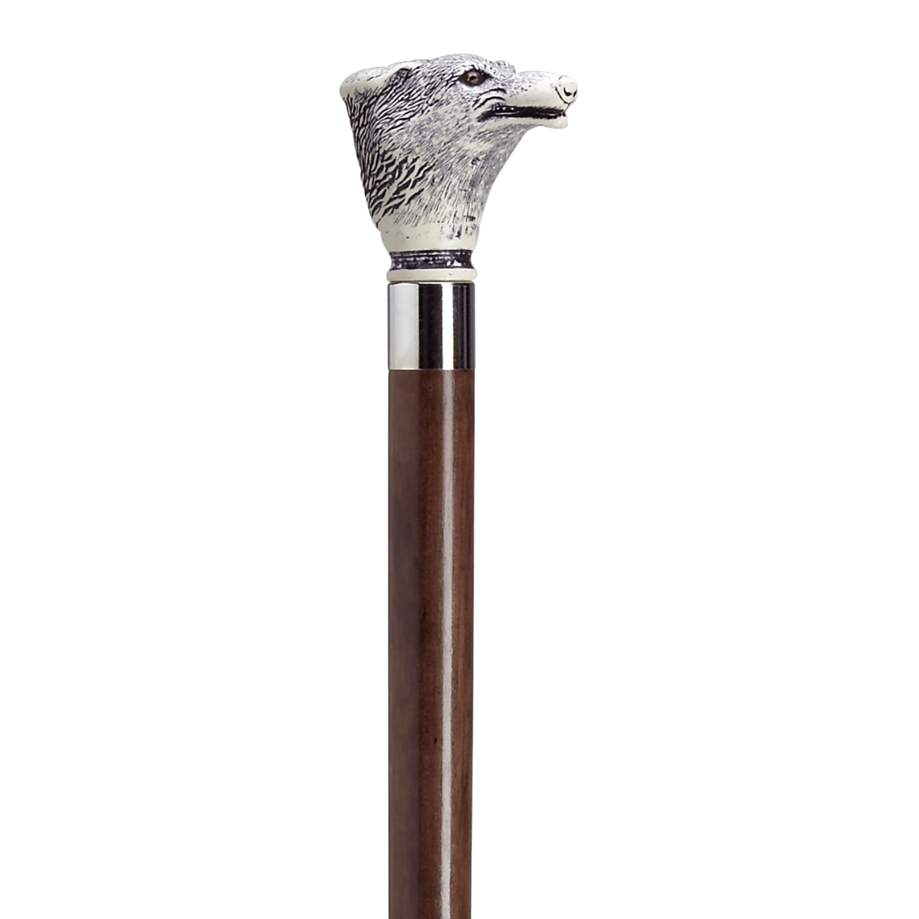 Fox Head Walking Stick