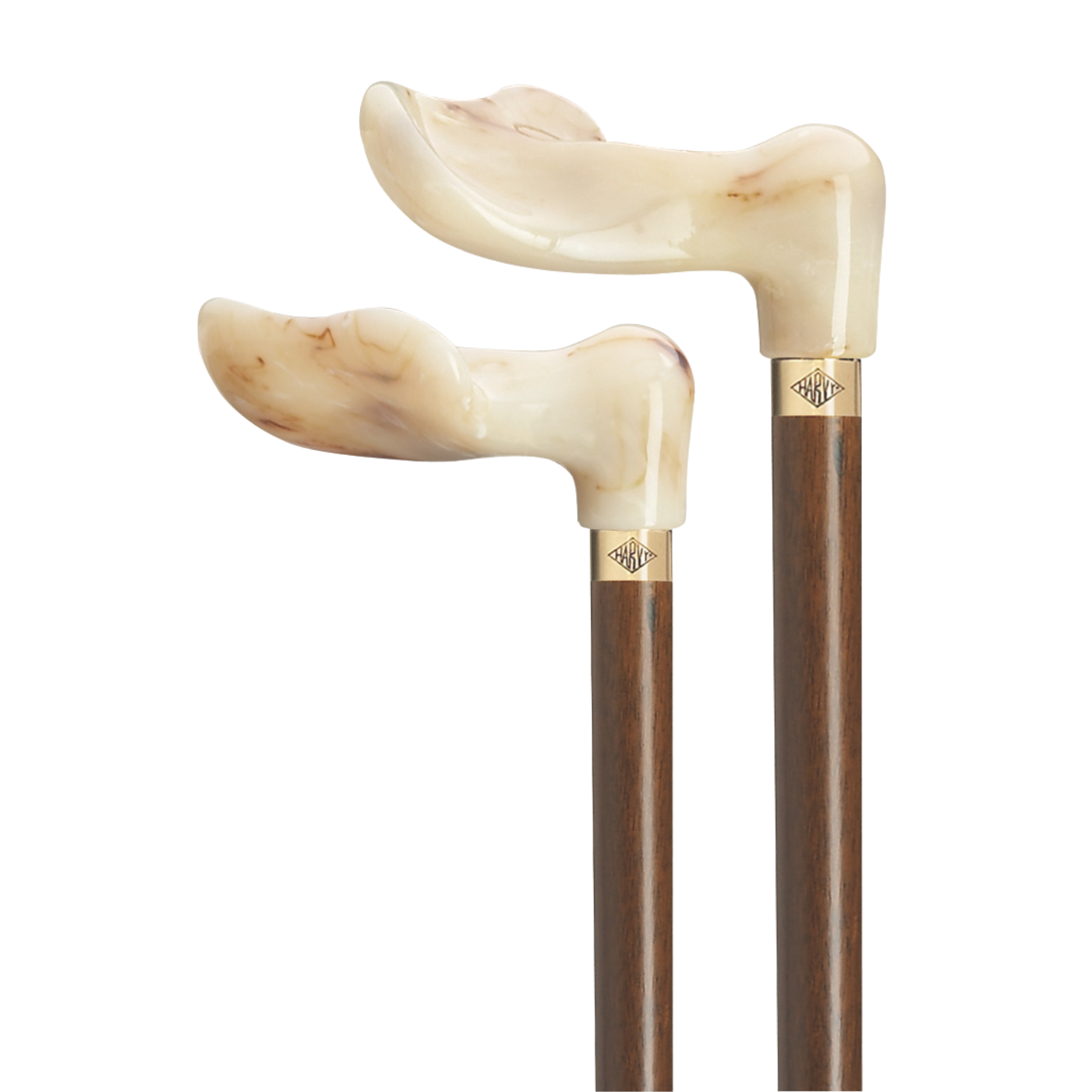 Harvy Marbleized Palm Grip Cane