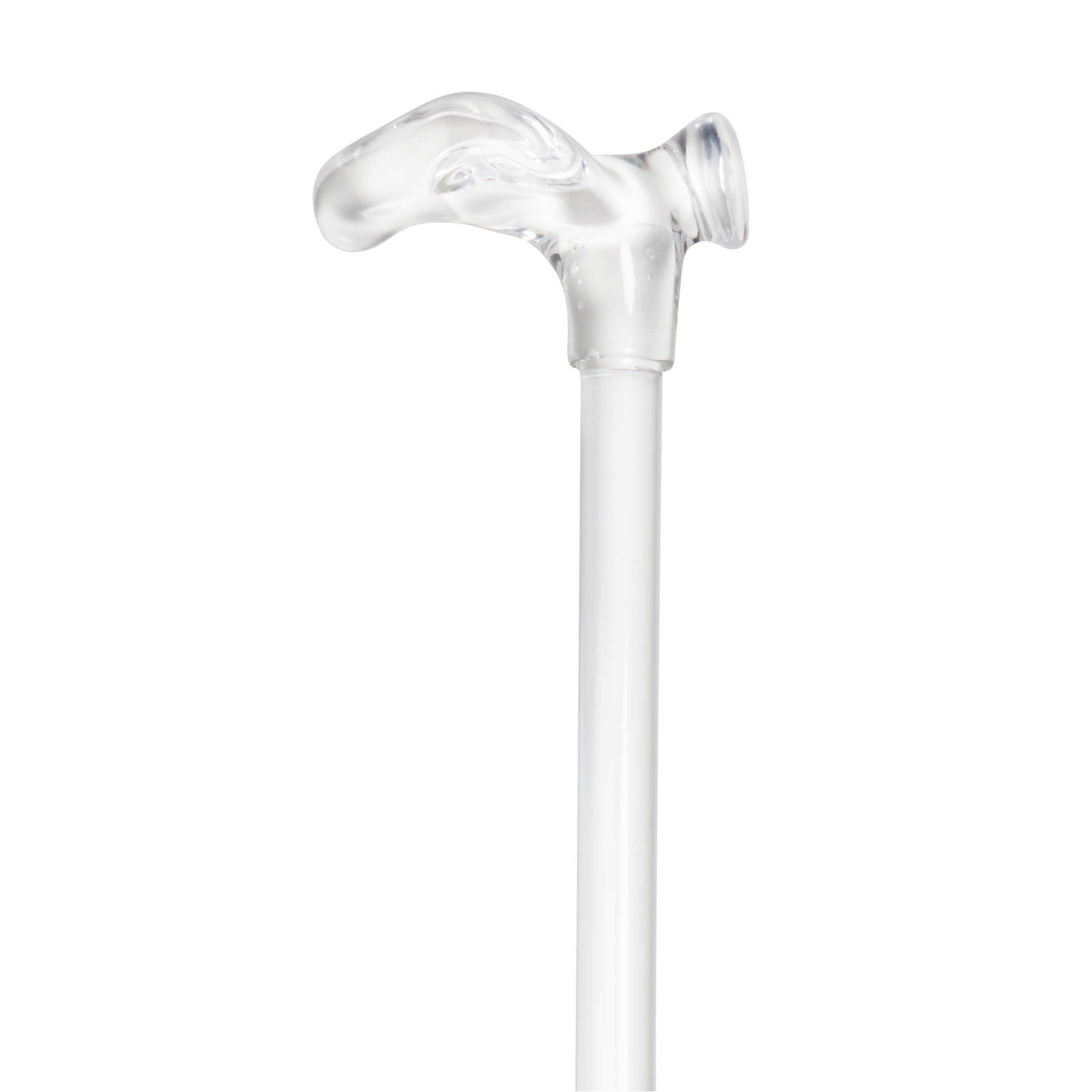Acrylic Palm Grip Cane Left Hand