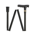 "T" Handle Folding Cane - Non-Adjustable