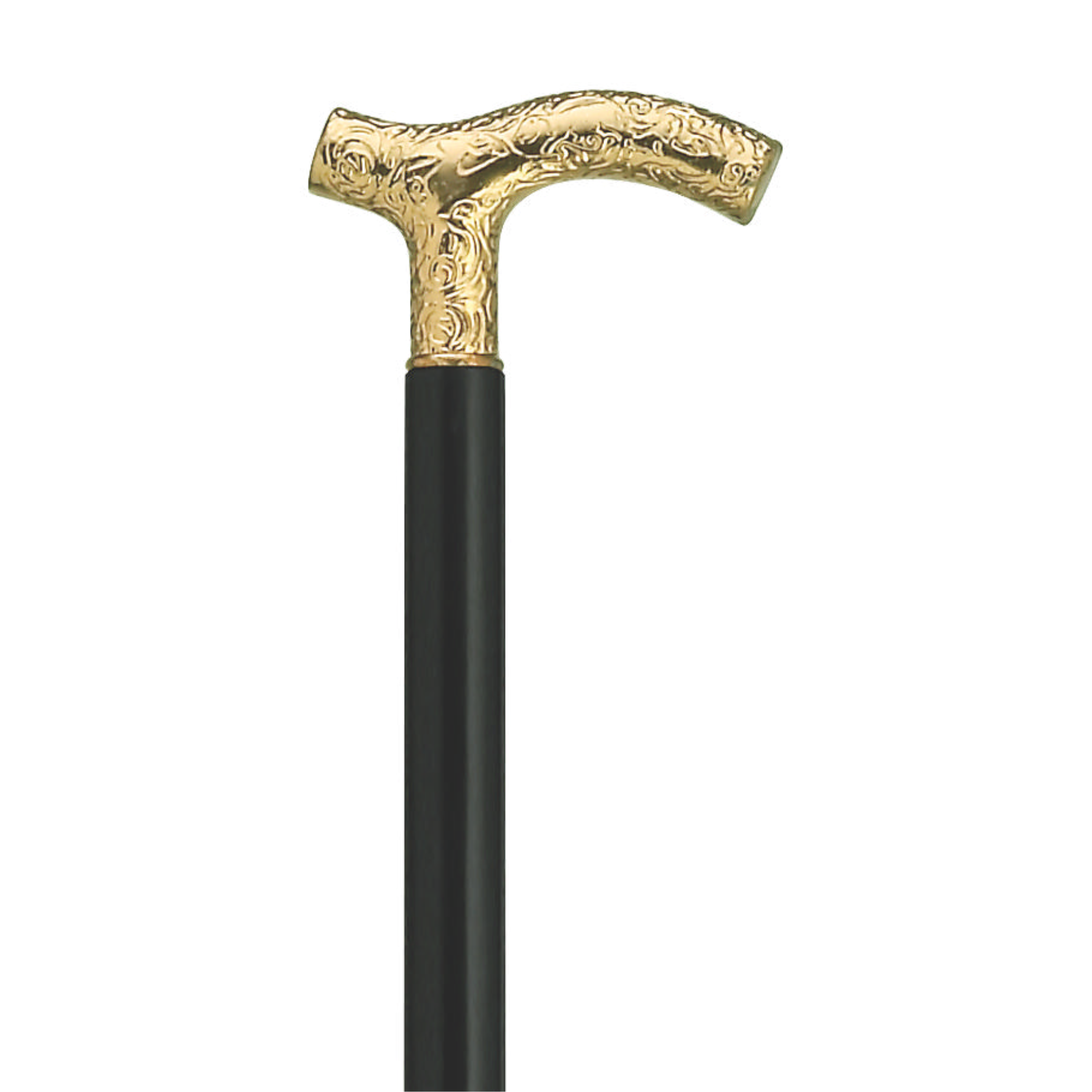 Embossed Fritz Walking Cane
