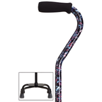 Quad-Cane with large base 
