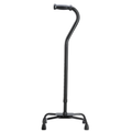 Heavy-Duty Adjustable Steel Quad Cane
